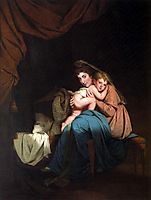 Lady Wilmot and Her Child, 1788, wright
