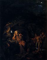 A Philosopher by Lamp Light, 1769, wright