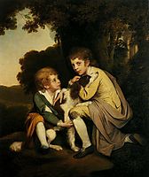 Thomas and Joseph Pickford as Children, 1779, wright