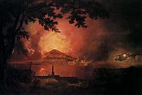 Vesuvius in Eruption, c.1780, wright