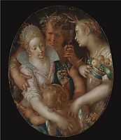 Bacchus between Ceres and Venus, wtewael