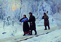 Funeral of Firstborn, 1893, yaroshenko