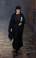 Girl student, 1883, yaroshenko