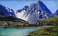 Lake Teberdinsky, Caucasus, 1894, yaroshenko