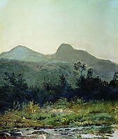 Mountain saddle in the vicinity of Kislovodsk, 1882, yaroshenko