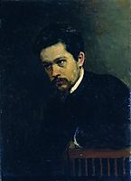 Self-portrait, 1895, yaroshenko