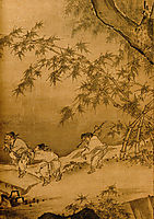 Dancing and Singing (Peasants Returning from Work) (detail 3), yuan