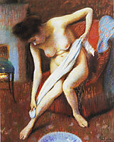 Woman Drying Herself, c.1898, zandomeneghi