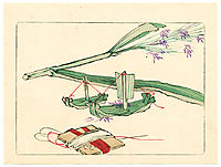 Model Boat - Hana Kurabe, 1878, zeshin