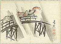 Sudden Shower, 1860, zeshin