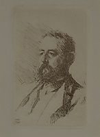Carl Snoilsky, c.1888, zorn