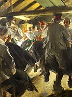 Dance in Gopsmor, 1906, zorn