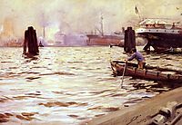 Hamburg Harbour, 1891, zorn