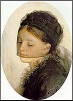 In mourning, 1880, zorn