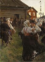 Midsummer dance, 1903, zorn