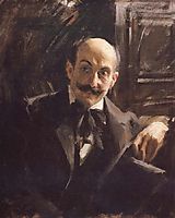 Portrait of Max Liebermann, 1891, zorn
