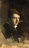 Self-portrait, 1882, zorn