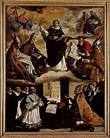 Apotheosis of St. Thomas Aquinas, 1631, zurbaran
