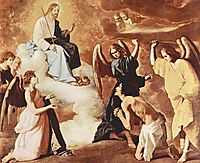 Flagellation of St. Jerome by the angels, 1639, zurbaran