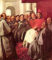 St. Bonaventure at the Council of Lyons, zurbaran