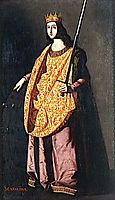 St. Catherine of Alexandria, zurbaran