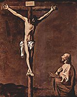 St. Luke as a Painter before Christ on the Cross, c.1660, zurbaran